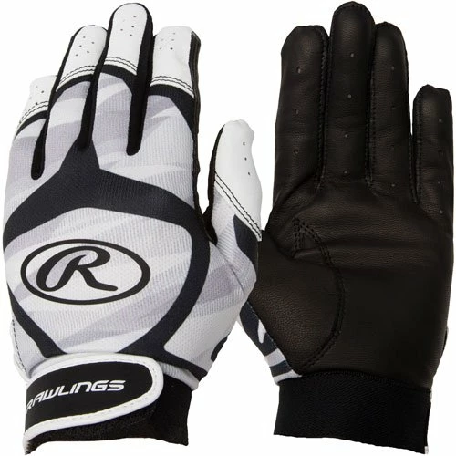 Rawlings Prodigy Adult Batting Gloves - White 1 Rawlings Prodigy Adult Batting Gloves - White