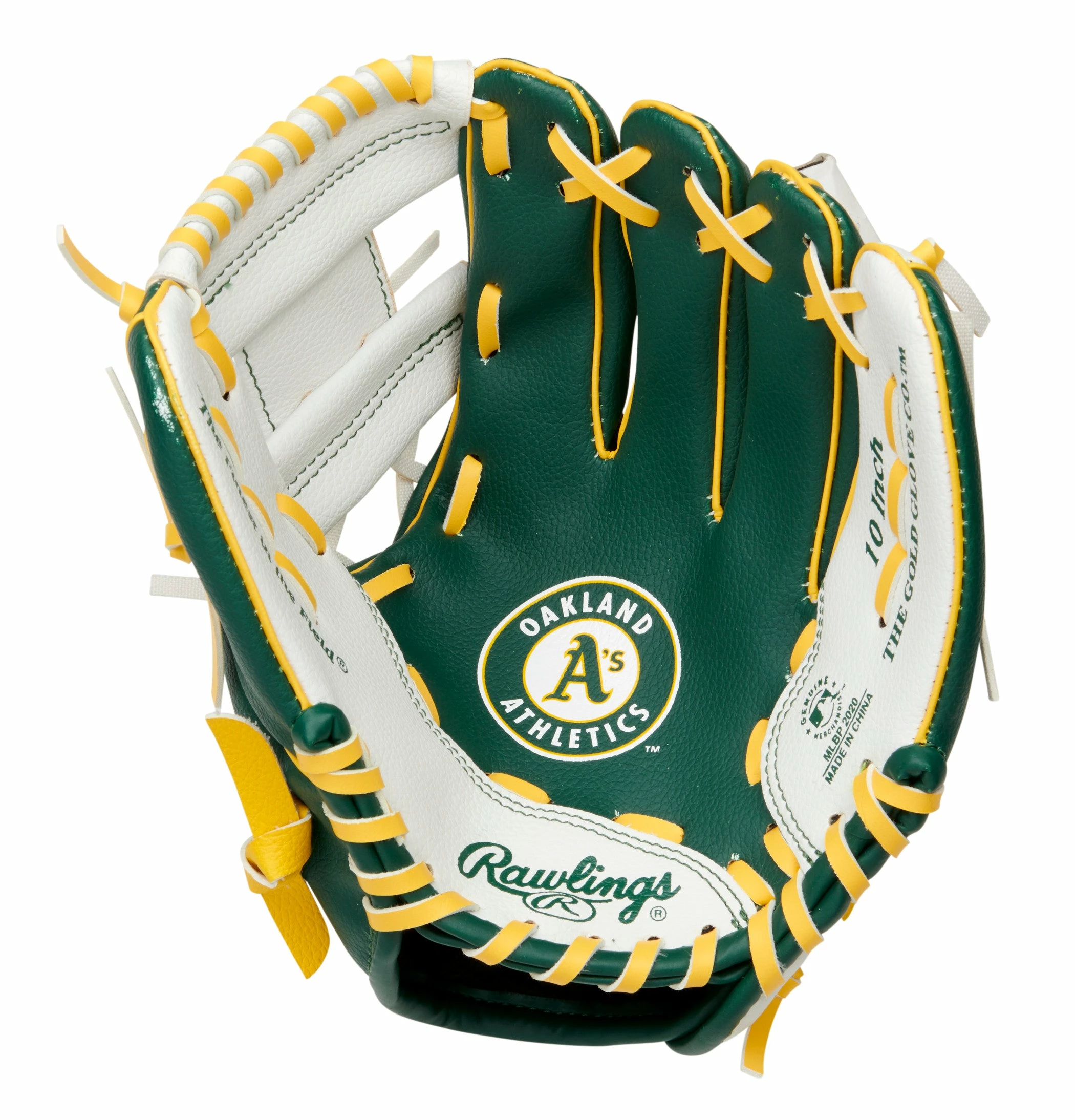 Rawlings Oakland Athletics 10in Youth Glove 1 Rawlings Oakland Athletics 10in Youth Glove