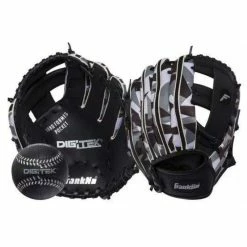 Franklin RTP Digitek Teeball Glove - Black/White