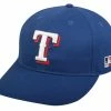 Team MLB Texas Rangers Home ADULT Poly CottonTwill Cap