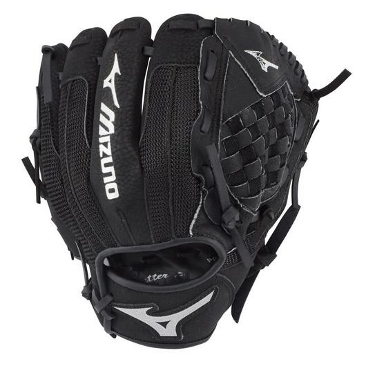 Mizuno Prospect Black Mesh 10in Youth Glove 2 Mizuno Prospect Black Mesh 10in Youth Glove - Image 2