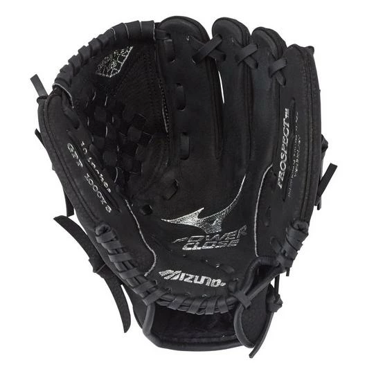 Mizuno Prospect Black Mesh 10in Youth Glove 1 Mizuno Prospect Black Mesh 10in Youth Glove