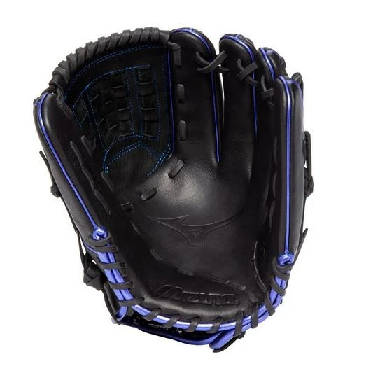 Mizuno MVP Prime SE Black/ Royal 12in Infield/Pitcher's Glove 1 Mizuno MVP Prime SE Black/ Royal 12in Infield/Pitcher's Glove