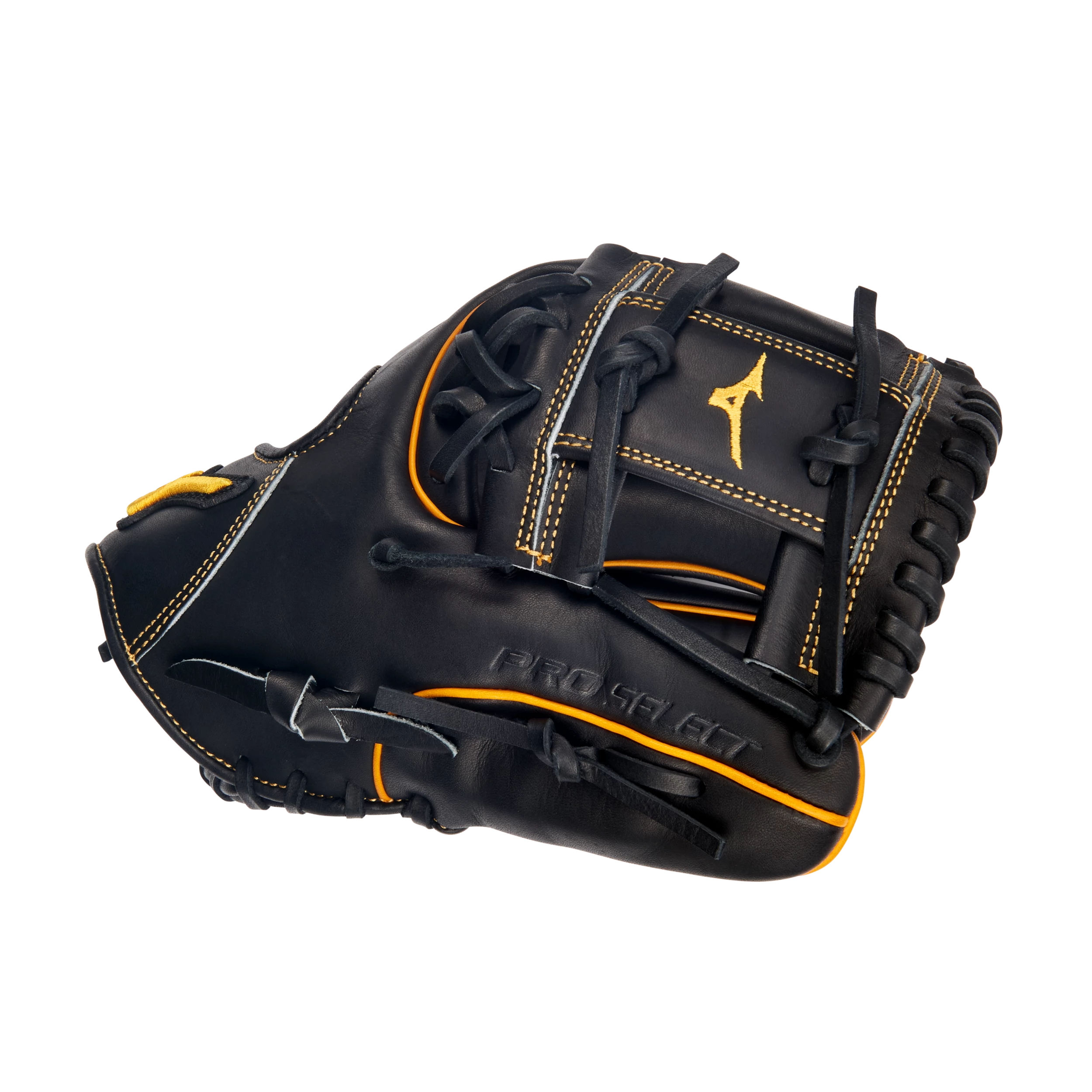 Mizuno Pro Select 11.5in Infield Glove || Black/Gold GPS2-400S 3 Mizuno Pro Select 11.5in Infield Glove || Black/Gold GPS2-400S - Image 3