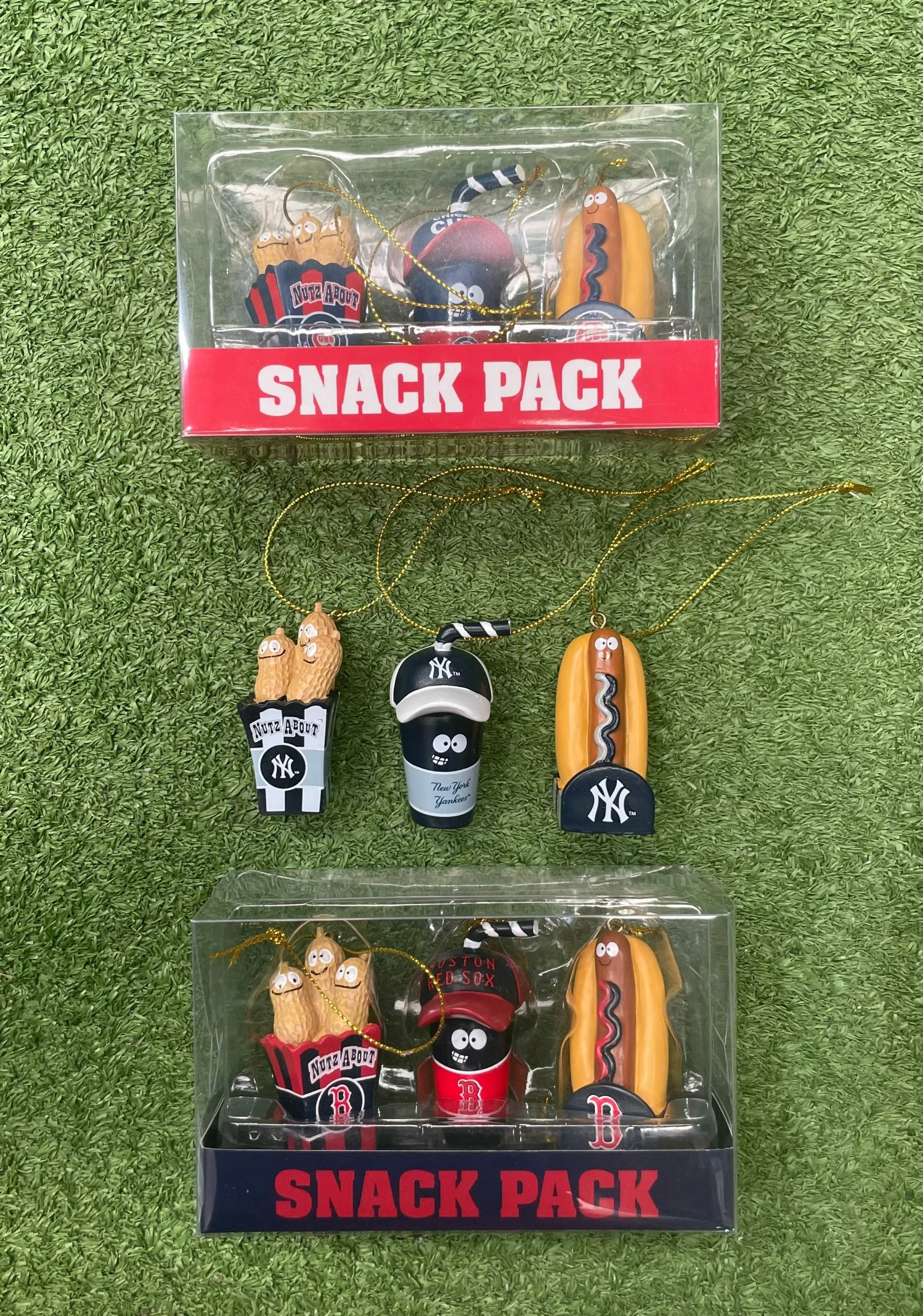 Sports World Christmas Snack Pack 3 Piece Ornament 1 Sports World Christmas Snack Pack 3 Piece Ornament