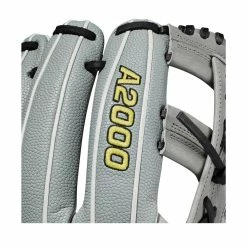 Wilson A2000 1912SS SuperSkin 12in Infield Glove -Bats shop 8172dee9f692e4f3373bb8ed18faea84011fec5b WBW100099 5 A2000 IF 1912SS 12 Grey GreySS White Black