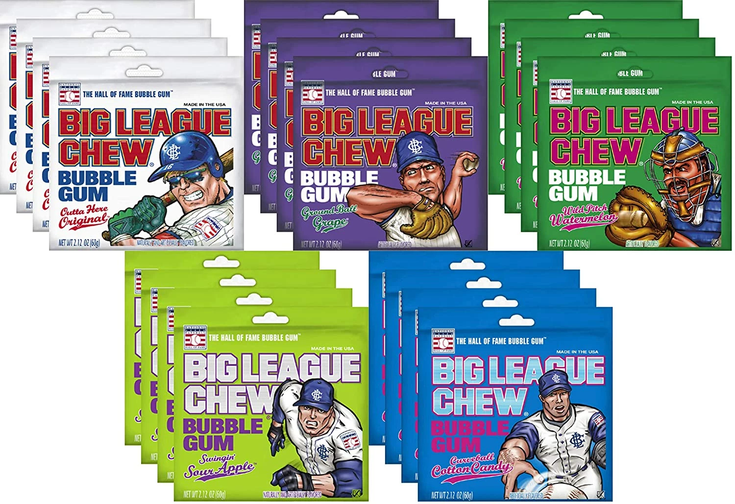 Big League Chew Canteen Pack - Pack Of 96 1 Big League Chew Canteen Pack - Pack Of 96