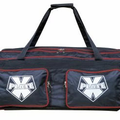 X-Plate Coby Protuff Wheeled Bag || 36"L X 13"H X 13"W 10 X-Plate Coby Protuff Wheeled Bag || 36"L X 13"H X 13"W -Bats shop COBYHandleBagFrontRed