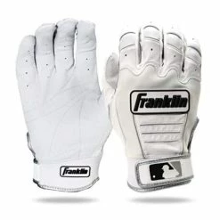 Franklin CFX Pro Adult Batting Gloves - Pearl White