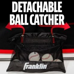 Franklin MLB 55in Switch-Hitter Pitch Return Net 6 Franklin MLB 55in Switch-Hitter Pitch Return Net -Bats shop FranklinSwitchhitterdetachablebag