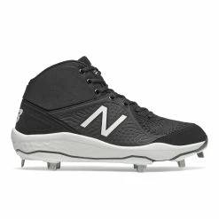 New Balance Fresh Foam 3000V5 Mid Metal Cleats - Black