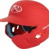 Rawlings MACH Batting Helmet With Jaw Guard