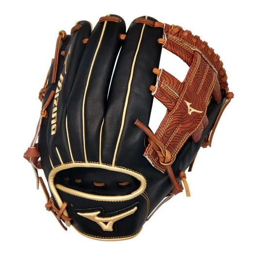 Mizuno Pro Select 11.75in Infield Glove || Black/Brown GPS2-600R2 2 Mizuno Pro Select 11.75in Infield Glove || Black/Brown GPS2-600R2 - Image 2