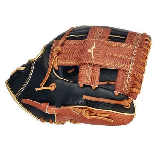Mizuno Pro Select 11.75in Infield Glove || Black/Brown GPS2-600R2 3 Mizuno Pro Select 11.75in Infield Glove || Black/Brown GPS2-600R2 - Image 3