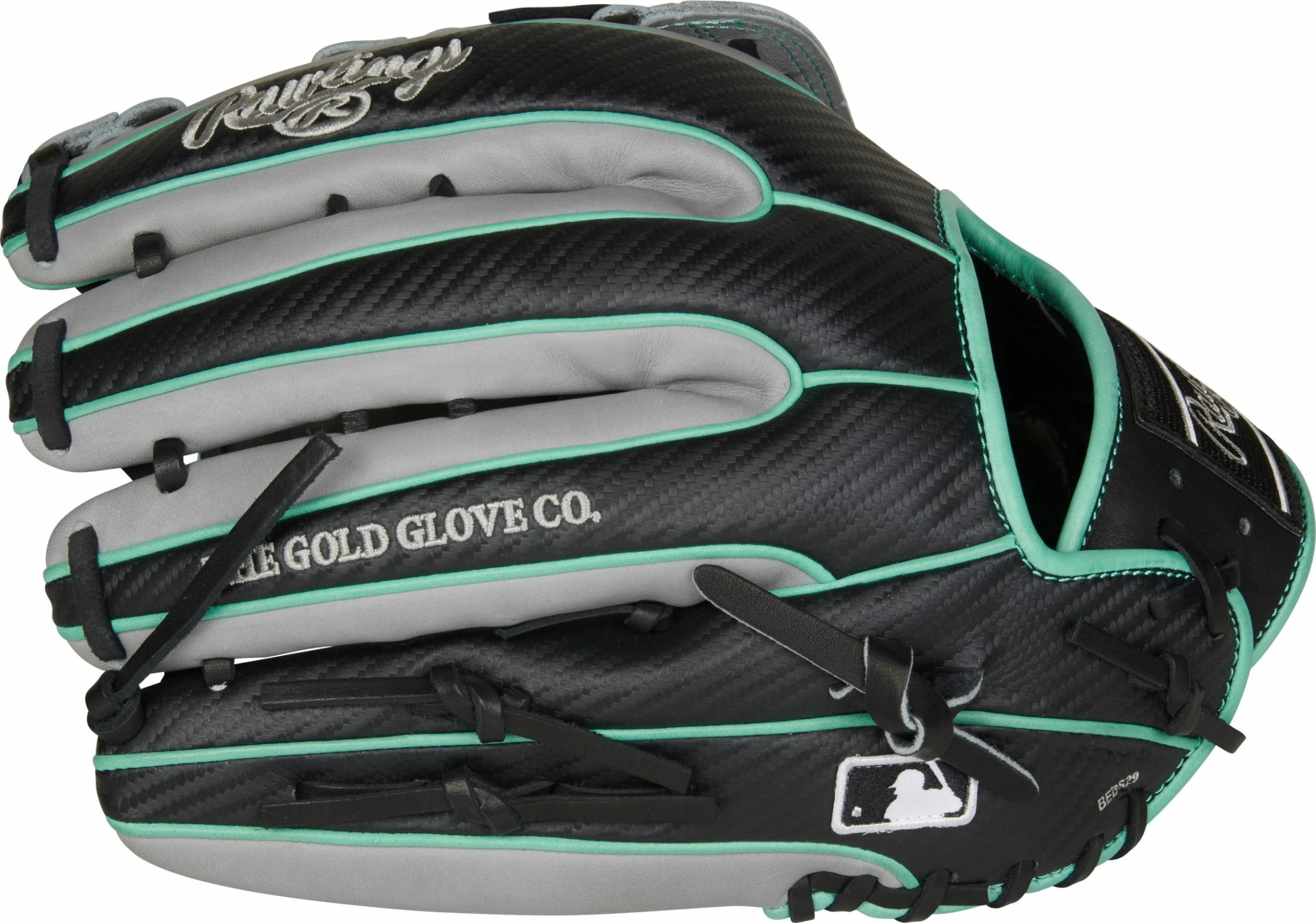 Rawlings Heart Of The Hide 12.75in Hyper Shell Outfield Glove || PRO3319-6BGCF 4 Rawlings Heart Of The Hide 12.75in Hyper Shell Outfield Glove || PRO3319-6BGCF - Image 4
