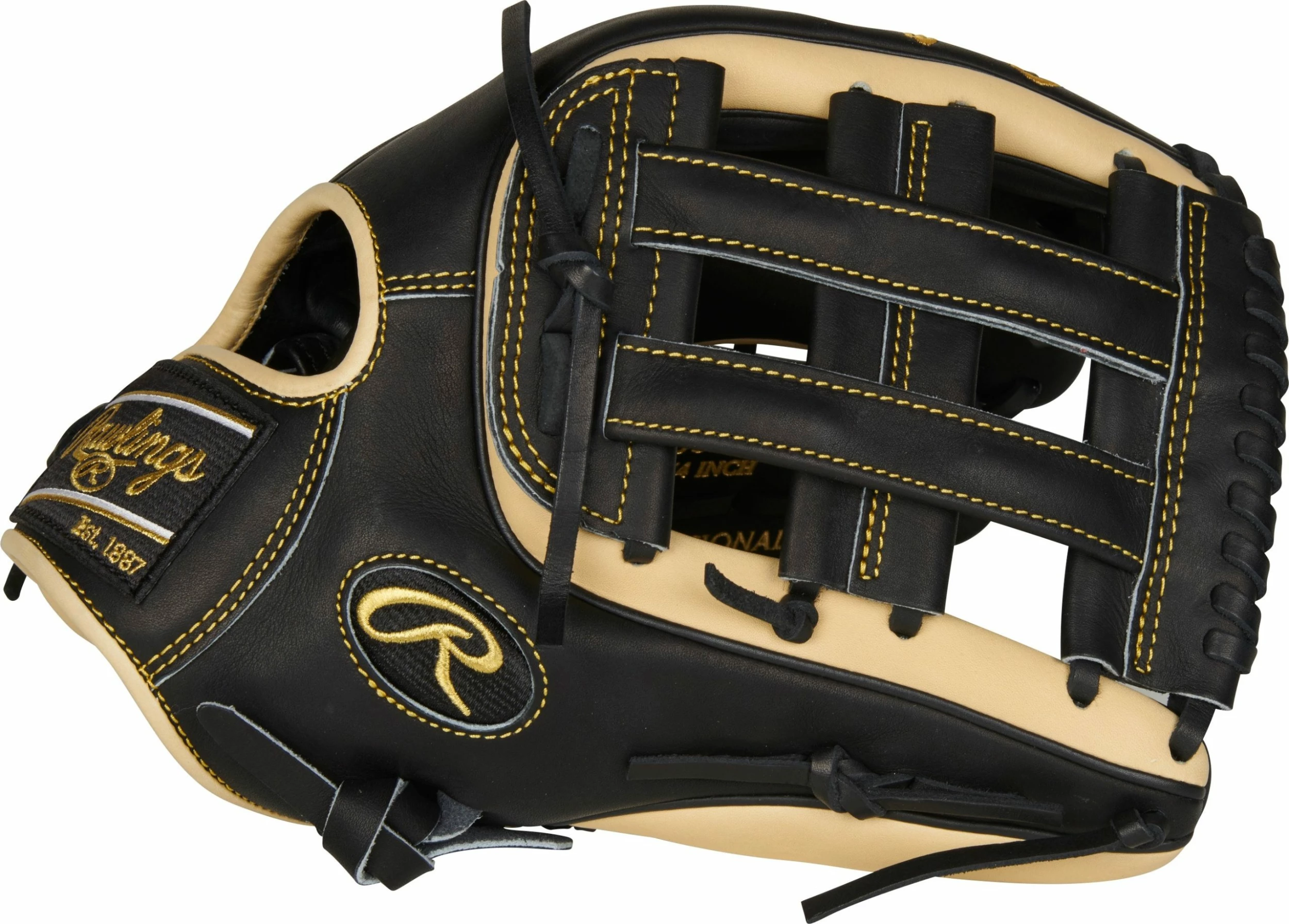 Rawlings Heart Of The Hide 12.75in R2G Outfield Glove || PROR3319-6BC 3 Rawlings Heart Of The Hide 12.75in R2G Outfield Glove || PROR3319-6BC - Image 3