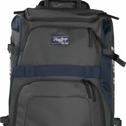 Rawlings Wheeled Catcher's Backpack || R1801 -Bats shop R1801 N 1 scaled