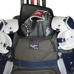 Rawlings Wheeled Catcher's Backpack || R1801 -Bats shop R1801 N 95 scaled