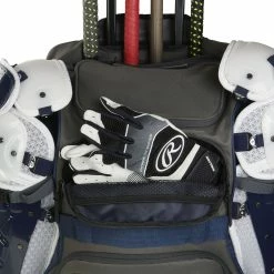 Rawlings Wheeled Catcher's Backpack || R1801 -Bats shop R1801 N 97