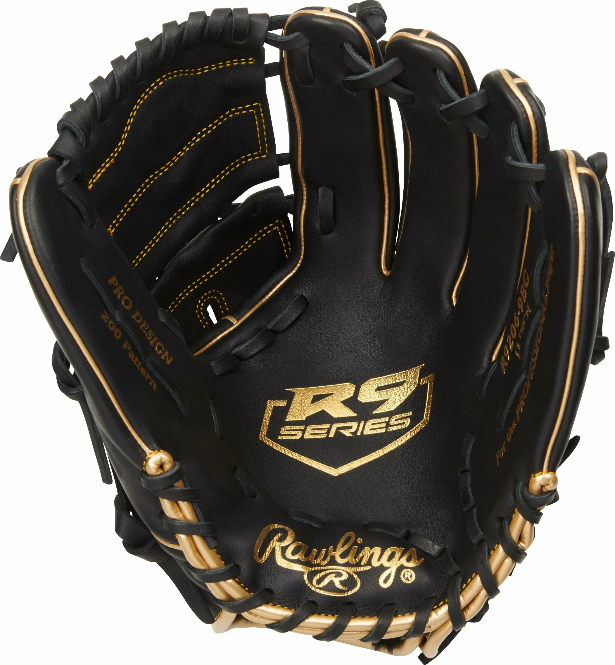 Rawlings R9 Series (2022) 12in Infield/Pitcher's Glove || R9206-9BG 1 Rawlings R9 Series (2022) 12in Infield/Pitcher's Glove || R9206-9BG