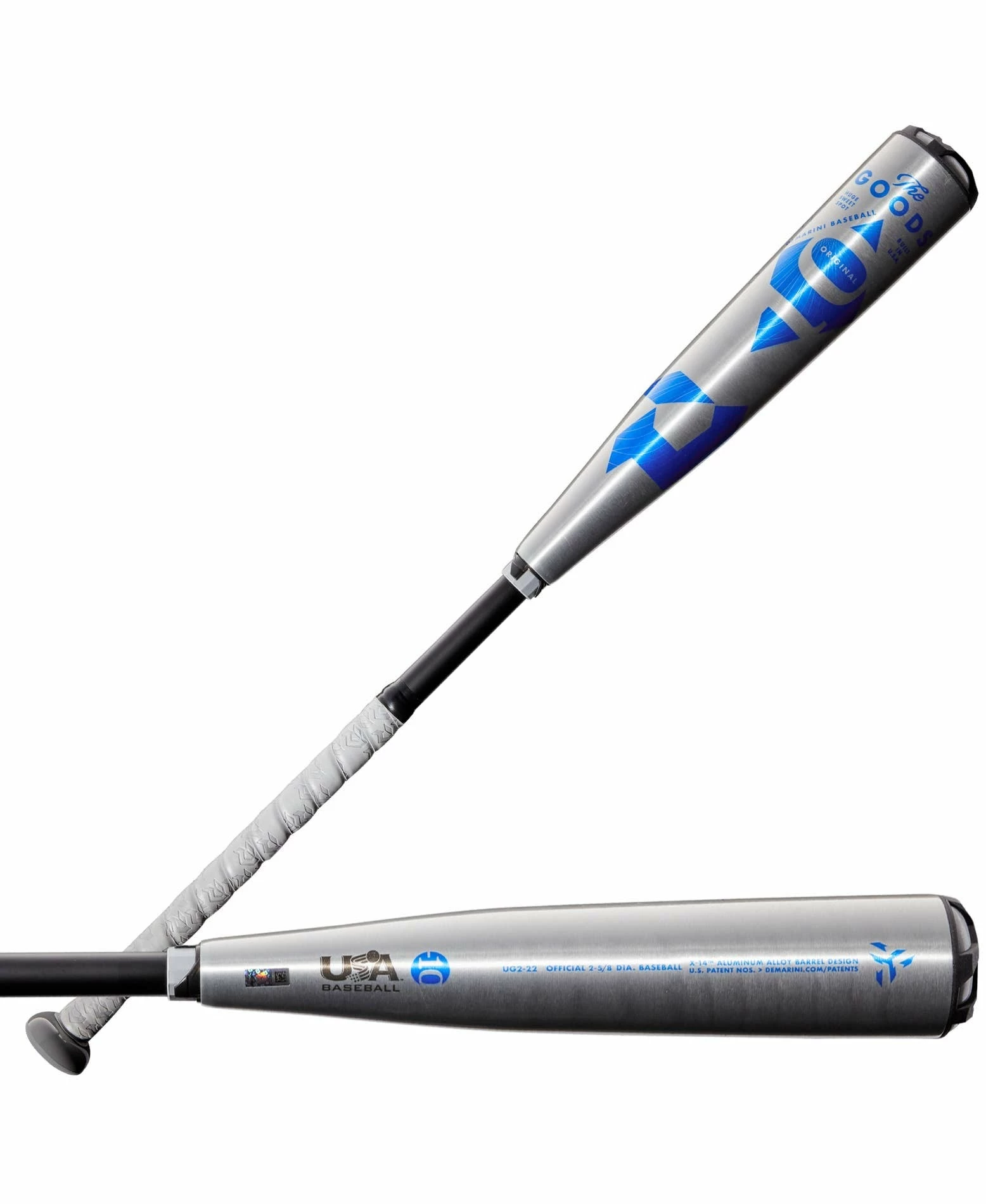 DeMarini The Goods (2022) 2-Piece -10 USA Baseball Bat 1 DeMarini The Goods (2022) 2-Piece -10 USA Baseball Bat