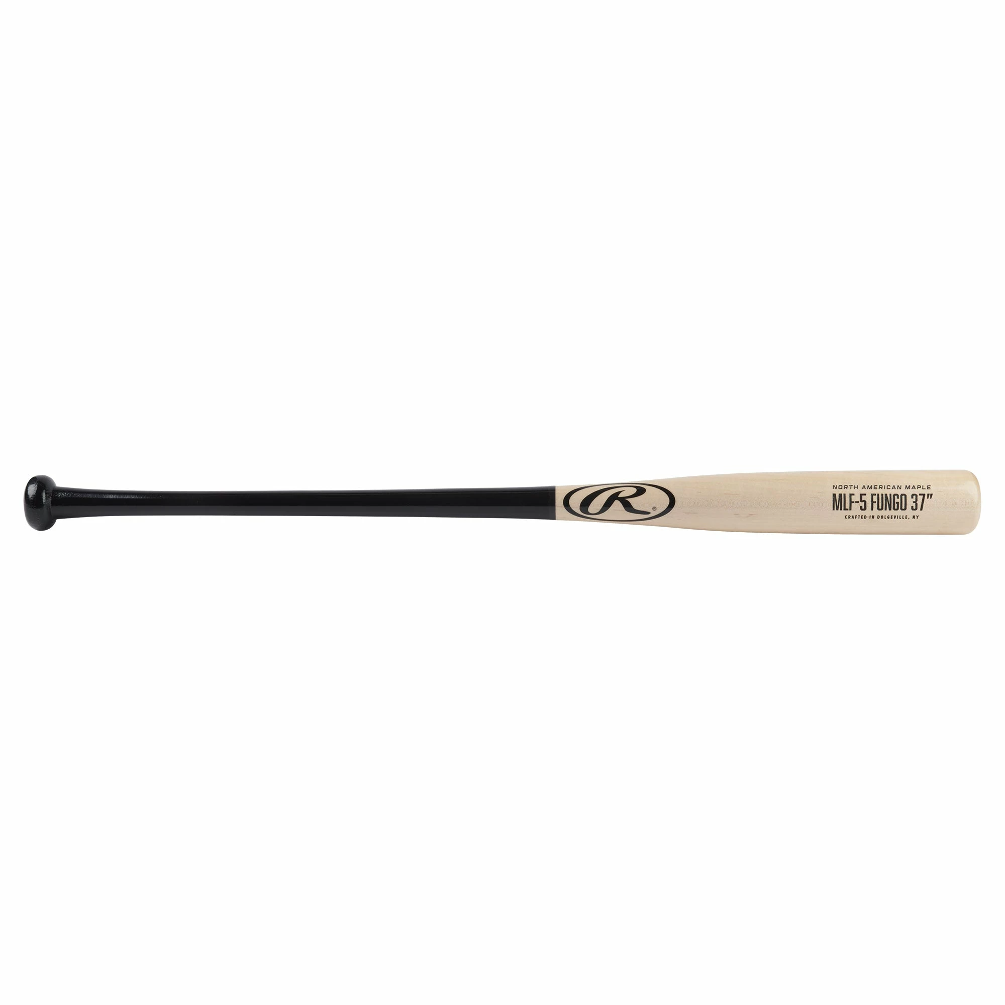 Rawlings MLF6 34in Maple Fungo Bat - Black/Natural 2 Rawlings MLF6 34in Maple Fungo Bat - Black/Natural - Image 2