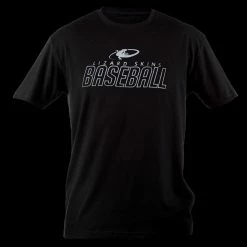 Lizard Skins Reflective Tee Shirt -Bats shop black tee shirt 2
