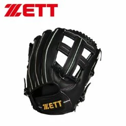 Zett Gran Status Black 12in Infield Glove -Bats shop bpgt 8115 bk