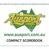 Ausport Compact Spiral Bound Scorebook