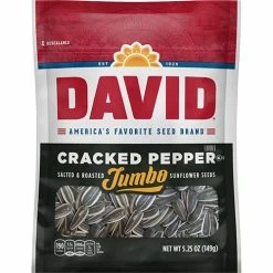 David Flavoured Sunflower Seeds Cracked Pepper - 5.25oz