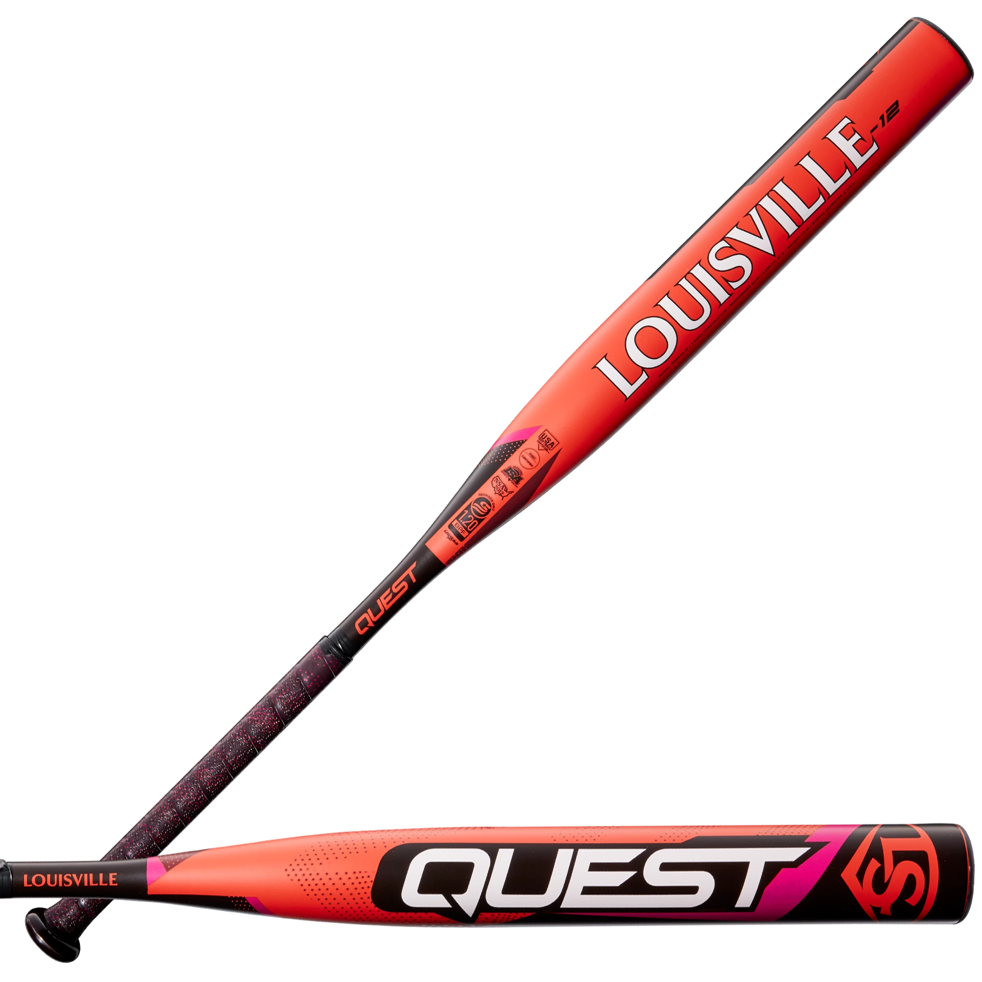 Louisville Slugger Quest -12 Fastpitch Softball Bat 1 Louisville Slugger Quest -12 Fastpitch Softball Bat