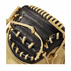 Wilson A1000 CM33 33in Catcher's Glove -Bats shop f8f05d721ec3fca3ec1afce3c968bd56c3678e49 WBW100142 4 A1000 CM33 33 Black Blonde White