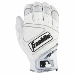 Franklin Powerstrap Adult Batting Gloves -Bats shop franklin powerstrap white 20460f back