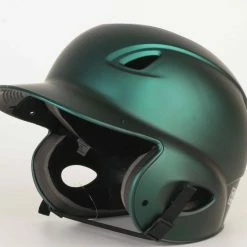 MVP Adjustable Dial-Fit Batting Helmet - Matte -Bats shop green matte 1 scaled
