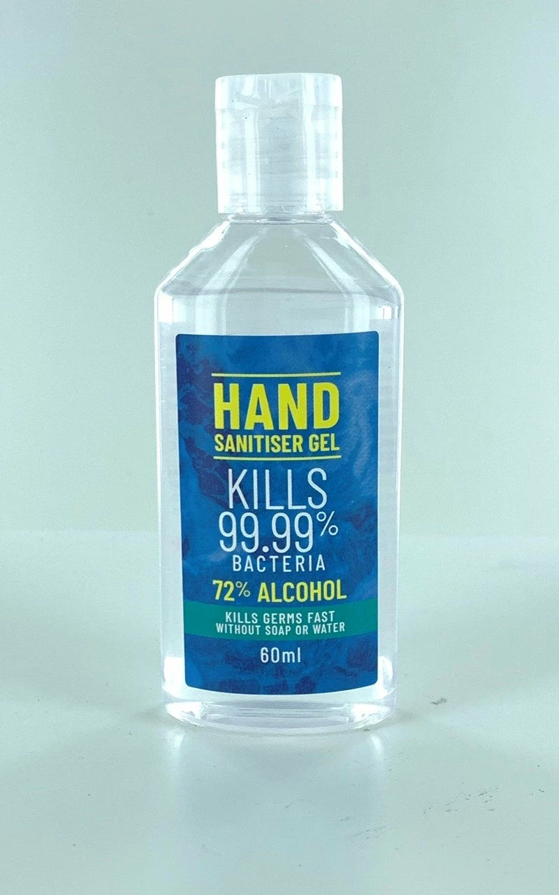 HAND SANITISER 60ML 72% Alcohol 1 HAND SANITISER 60ML 72% Alcohol