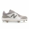 New Balance Fresh Foam 3000v5 2E Fit Metal Cleats - Grey