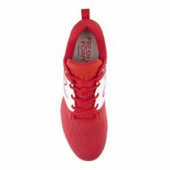 New Balance Fresh Foam 3000v6 2E Fit Metal Cleats - Red -Bats shop l3000tr6 4