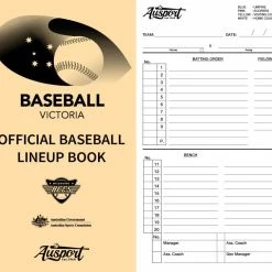 Baseball Victoria Line Up Book