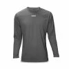 Marucci Long Sleeve Performance Crew Neck Shirt - Grey