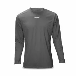 Marucci Long Sleeve Performance Crew Neck Shirt - Grey