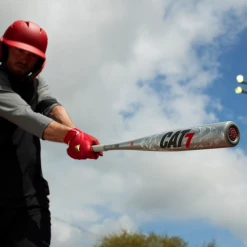 Marucci CAT7 Silver BBCOR Baseball Bat -Bats shop mcbc72s 4 71975.1592849474