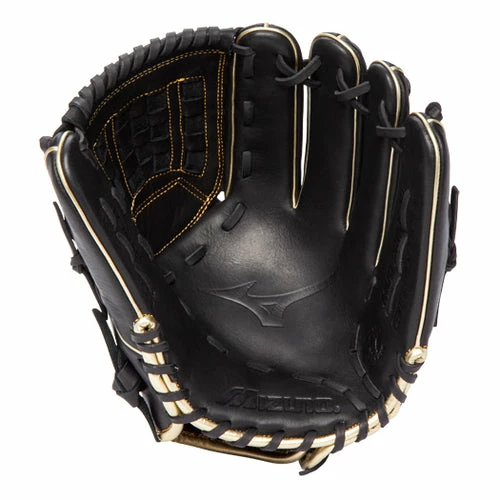 Mizuno MVP Prime SE Black/ Gold 12in Infield/Pitcher's Glove 1 Mizuno MVP Prime SE Black/ Gold 12in Infield/Pitcher's Glove