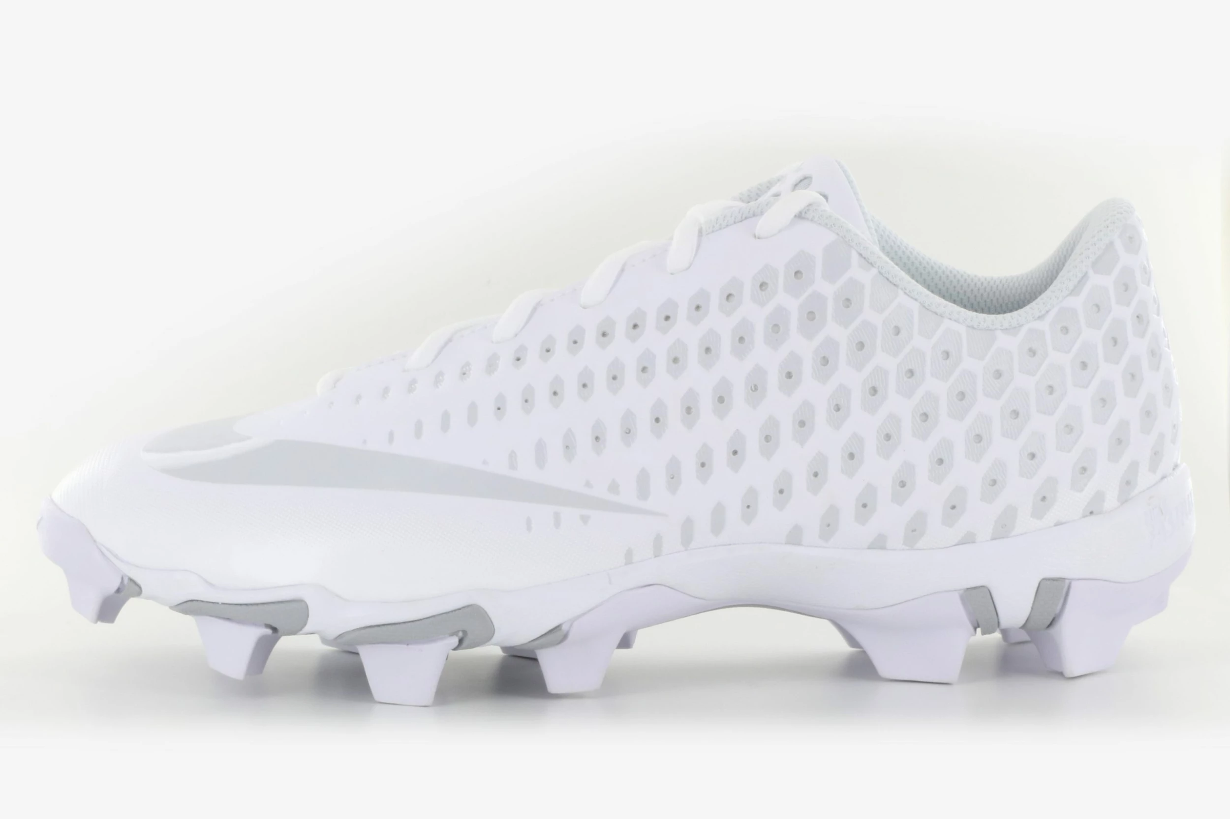 Nike Vapor Ultrafly 2 Keystone Moulded Cleats - White/White 3 Nike Vapor Ultrafly 2 Keystone Moulded Cleats - White/White - Image 3