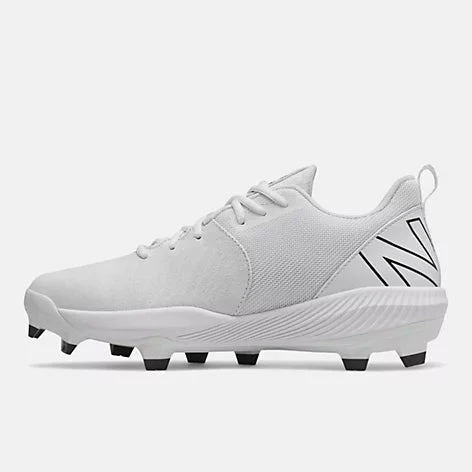 New Balance FuelCell 4040v6 2E Fit Moulded Cleats - White 5 New Balance FuelCell 4040v6 2E Fit Moulded Cleats - White - Image 5