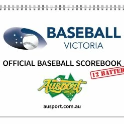 Baseball Victoria Official 12 Batter Score Book
