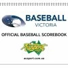 Baseball Victoria Official 9 Batter Score Book