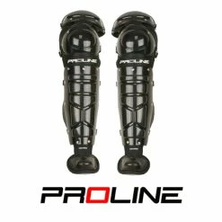 Proline Blackout Adult Leg Guards - 17IN