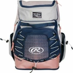 Rawlings R800 Backpack -Bats shop r800 rose gold front