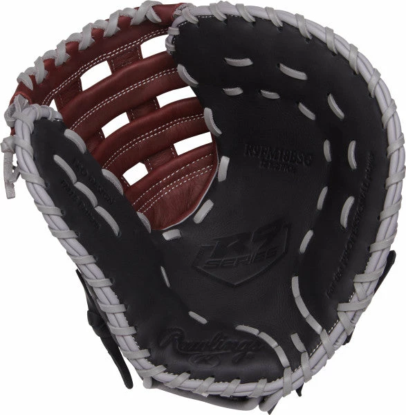 Rawlings R9 Series 12.5in First Base Glove || R9FM18BSG 1 Rawlings R9 Series 12.5in First Base Glove || R9FM18BSG