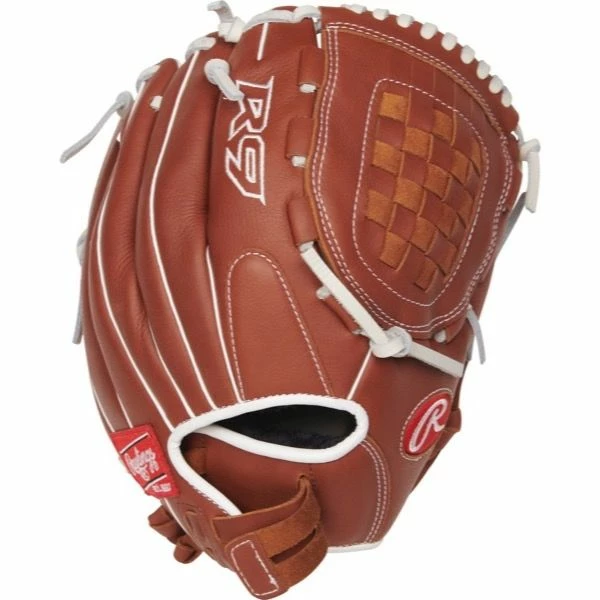 Rawlings R9 Softball 12in Infield/Pitcher's Glove || R9SB120-3DB 2 Rawlings R9 Softball 12in Infield/Pitcher's Glove || R9SB120-3DB - Image 2